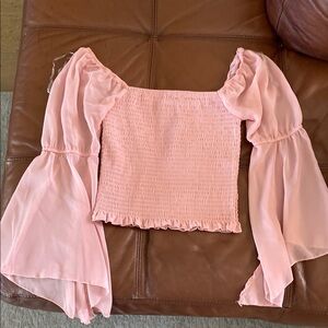 Elegant Pink Women's Top